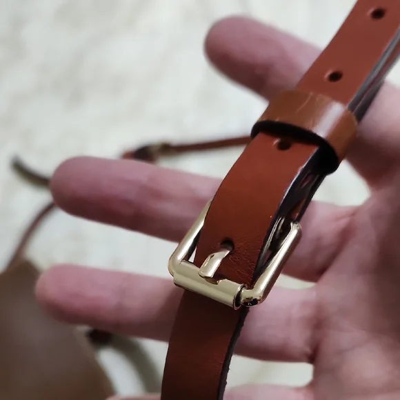 Dooney & Bourke Rich Brown Leather Satchel - Picture 12 of 16